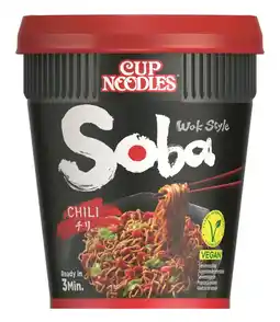 Albert Heijn Nissin Soba cup noodles chili aanbieding