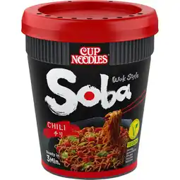 Albert Heijn Nissin Soba cup noodles chili aanbieding