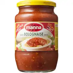 Albert Heijn Manna Bolognaise saus bel aanbieding