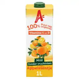 Albert Heijn Appelsientje Sinaasappelsap mild aanbieding