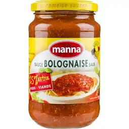 Albert Heijn Manna Bolognaise extra bel aanbieding