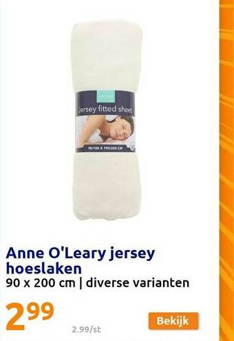 Action Anne O Leary Jersey Hoeslaken aanbieding