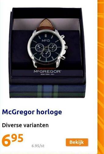 Action Mcgregor Horloge aanbieding
