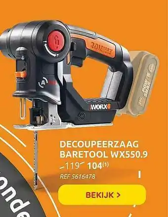 Brico Decoupeerzaag Baretool aanbieding