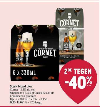 Delhaize Sterk Blond Bier aanbieding