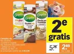 Albert Heijn Campina vla aanbieding