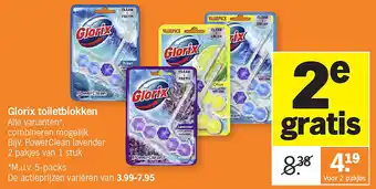 Albert Heijn Glorix toiletblokken aanbieding