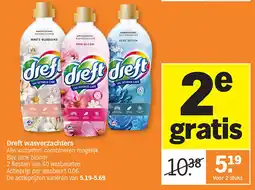 Albert Heijn Dreft wasverzachters aanbieding