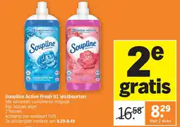 Albert Heijn Soupline Active Fresh 91 wasbeurten aanbieding
