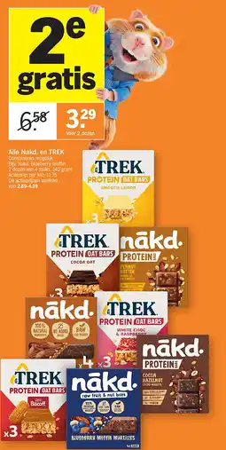Albert Heijn Alle Nakd. en TREK aanbieding