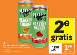 Albert Heijn Perfect Ted 0.25 literblikjes aanbieding