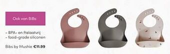 Baby & Tiener Bibs by mushie aanbieding