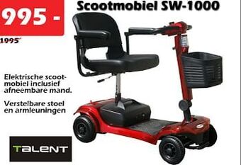 iTEK Scootmobiel sw-1000 aanbieding