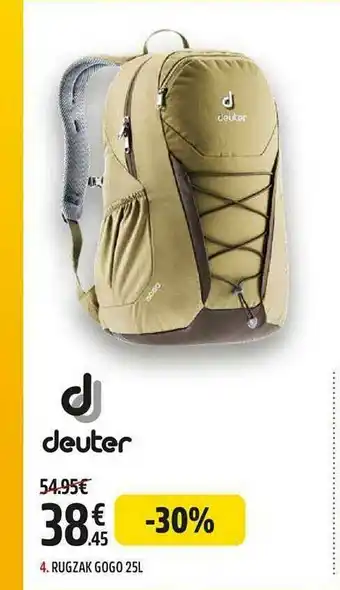 Intersport Rugzak Gogo 25l aanbieding