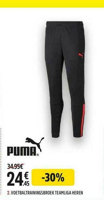 Intersport Voetbaltrainingsbroek Teamliga Heren aanbieding