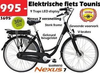 iTEK Elektrische flets tounis aanbieding