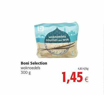 Colruyt Boni Selection Woknoedels aanbieding
