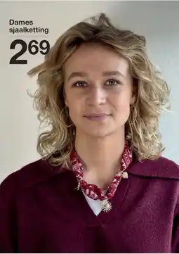 Zeeman Dames sjaalketting aanbieding