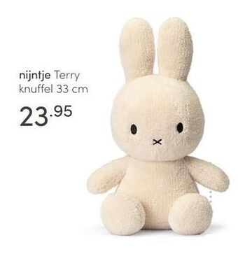 Baby & Tiener Nijntje terry knuffel aanbieding