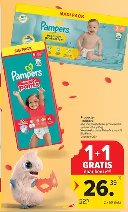 Carrefour Producten Pampers aanbieding