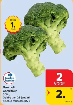Carrefour Broccoli Carrefour aanbieding