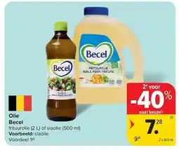Carrefour Olie Becel aanbieding