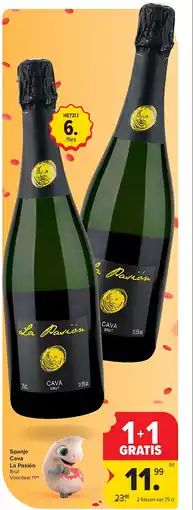 Carrefour Spanje Cava La Pasión aanbieding