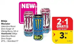 Carrefour Blikje Monster aanbieding