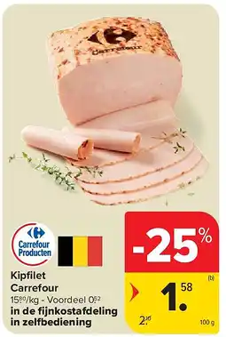 Carrefour Kipfi let Carrefour aanbieding
