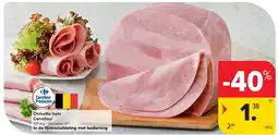 Carrefour Ontvette ham Carrefour aanbieding