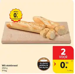 Carrefour Wit stokbrood aanbieding