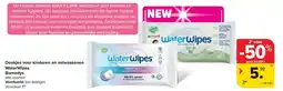 Carrefour Doekjes voor kinderen en volwassenen WaterWipes Bomedys aanbieding