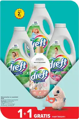 Carrefour Wasverzachter en wasmiddel Dreft aanbieding
