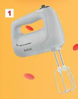 Carrefour Handmixer HT450N10 Tefal aanbieding