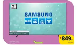 Carrefour SAMSUNG QE75Q6FAAUXXN QLED TV aanbieding