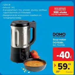 Carrefour Soup maker DO753BL aanbieding