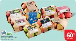Carrefour Assortiment appels Carrefour en Carrefour Bio aanbieding