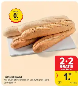 Carrefour Half stokbrood aanbieding