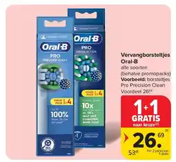 Carrefour Vervangborsteltjes Oral-B aanbieding