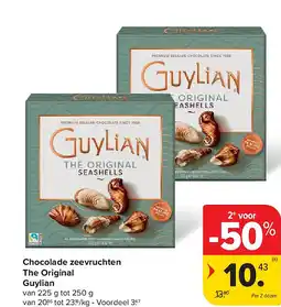 Carrefour Chocolade zeevruchten The Original Guylian aanbieding