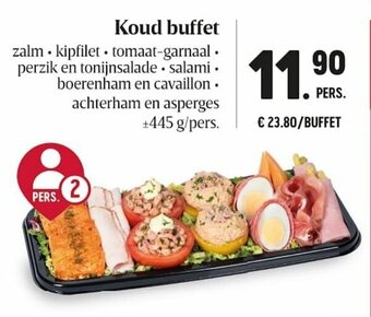 Buurtslagers Koud buffet aanbieding