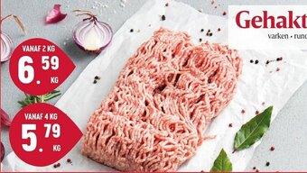 Buurtslagers Gehakt aanbieding