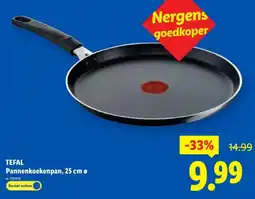 Lidl Tefal pannenkoekenpan aanbieding