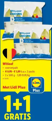 Lidl Witloof aanbieding