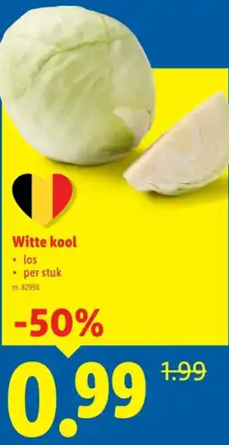 Lidl Witte kool aanbieding