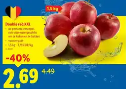 Lidl Double red XXL aanbieding