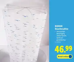 Lidl Ridder Douchecabine aanbieding