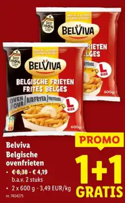 Lidl Belviva Belgische ovenfrieten aanbieding