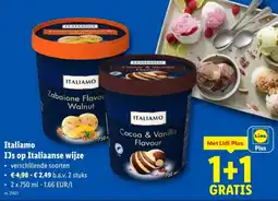 Lidl Italiamo IJs op Italiaanse wijze aanbieding