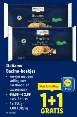 Lidl Italiamo Bacino-koekjes aanbieding